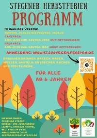 Herbstferienprogramm vom 26. - 30.10.2026