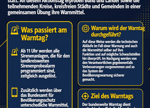 Symbolbild zur Meldung "Warntag 10.09.26 "